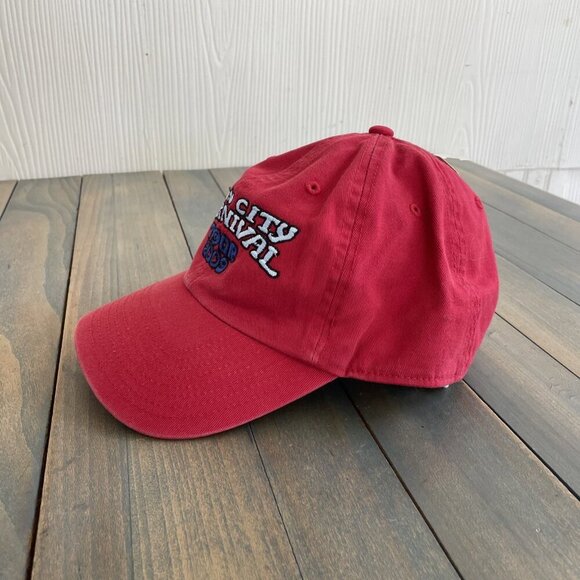 Vintage 2009 Kenny Chesney Sun City Carnival Strapback Red Cap Hat NWT (H6) - Picture 3 of 9